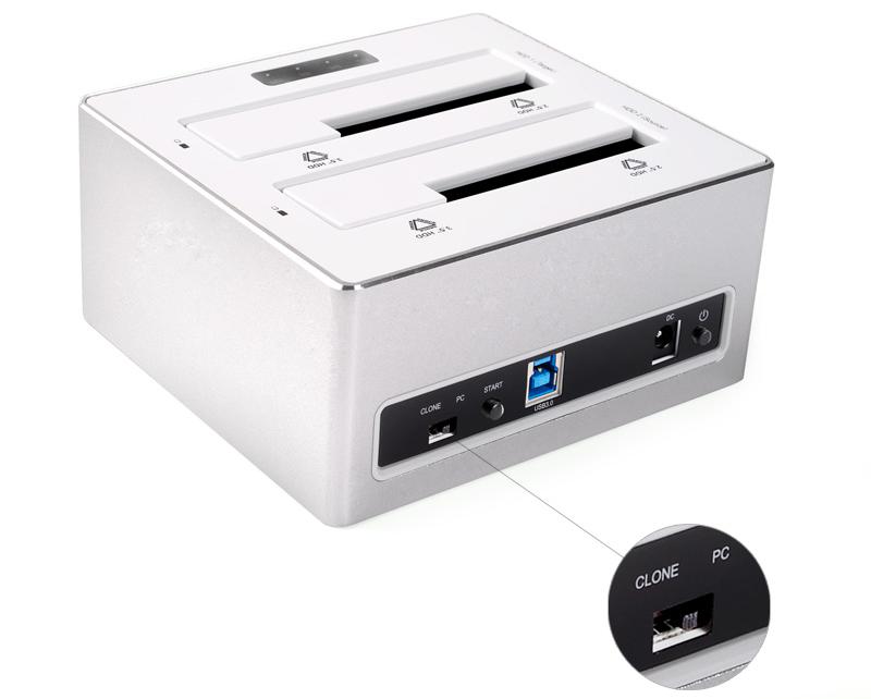 Док-станция ORICO 6828US3-C-SV клонирование дисков