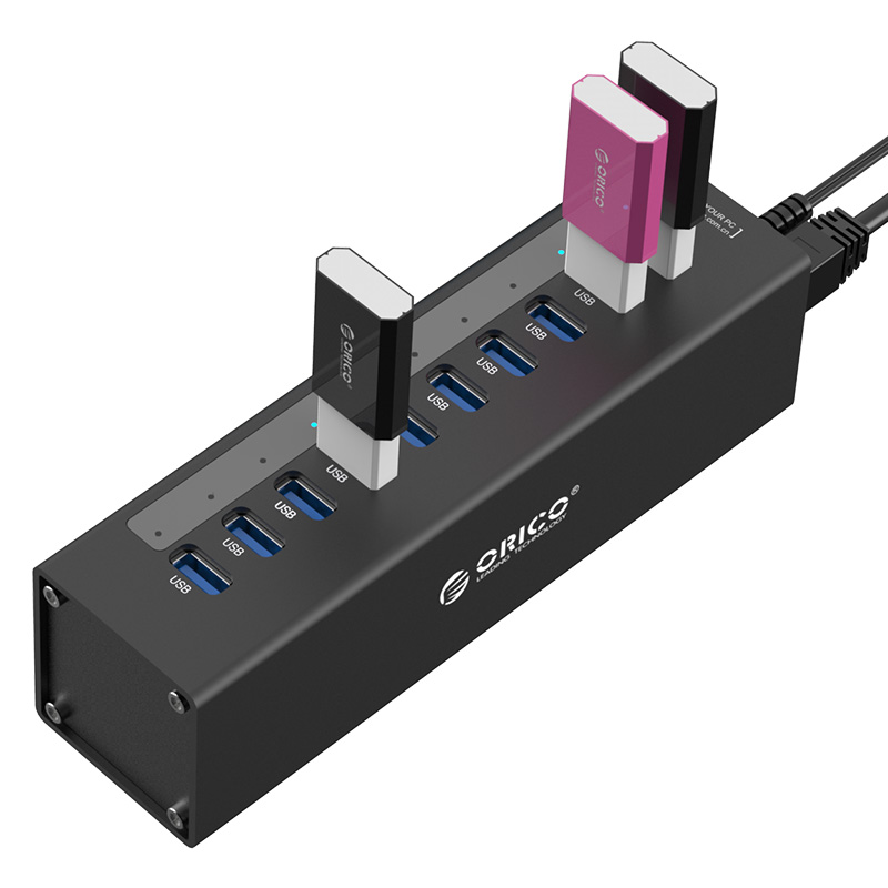 USB-концентратор на 10 портов ORICO A3H10-SV