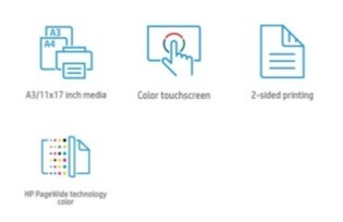 Основные преимущества МФУ HP PageWide Pro 772dn