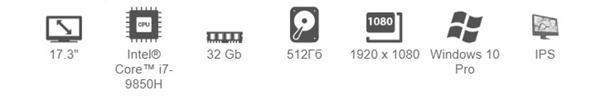 Ноутбук HP ZBook 17 G6