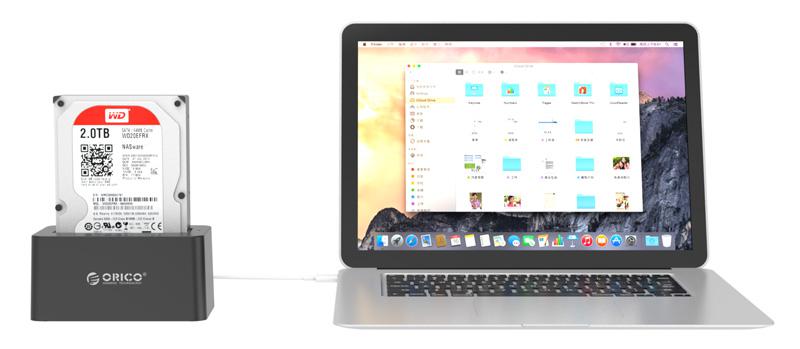 Док-станция для жёстких дисков ORICO 6619US3-BK