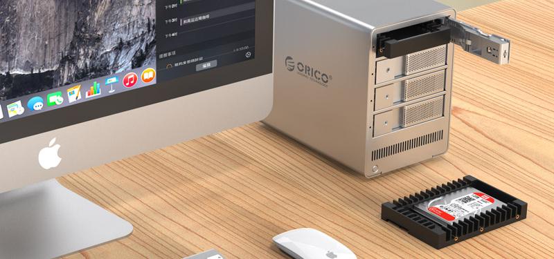 Салазки для установки HDD/SSD 2,5’' в слот для диска 3,5’' ORICO 1125SS-BK