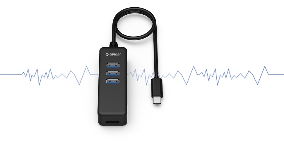 ORICO W10PH4-C3 для устройств с разъёмом Type-C