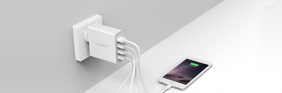 ORICO DCW-4U зарядка 4 устройств одновременно