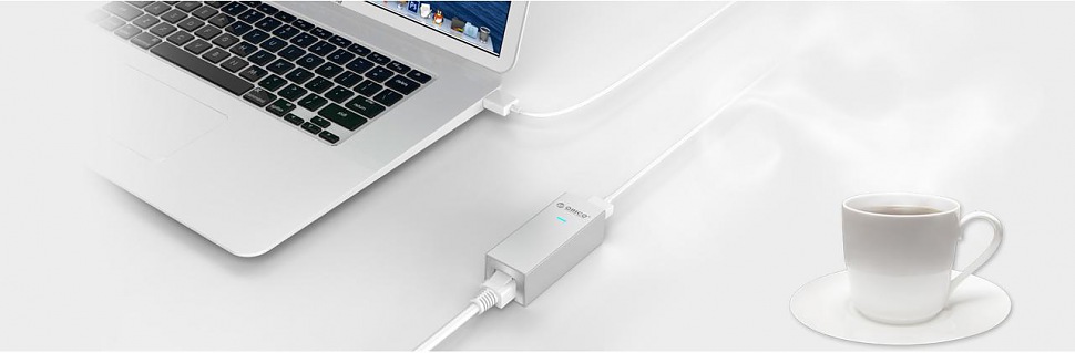 Адаптер с USB на Ethernet ORICO ASL-U3