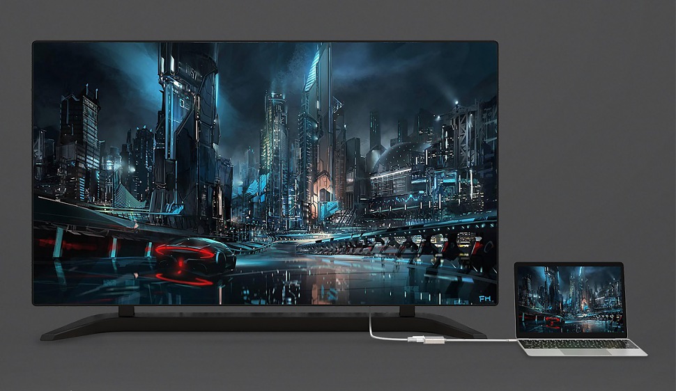 ORICO RCH вывод изображения на большой экран