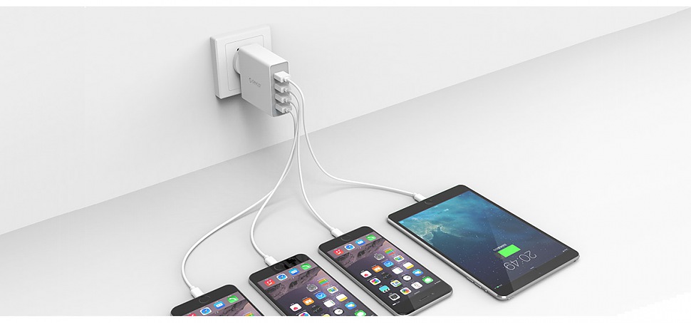 ORICO DCW-4U мощная зарядка