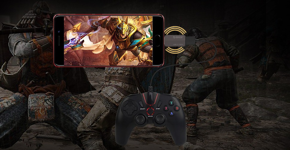 ORICO CTA2 подключите геймпад