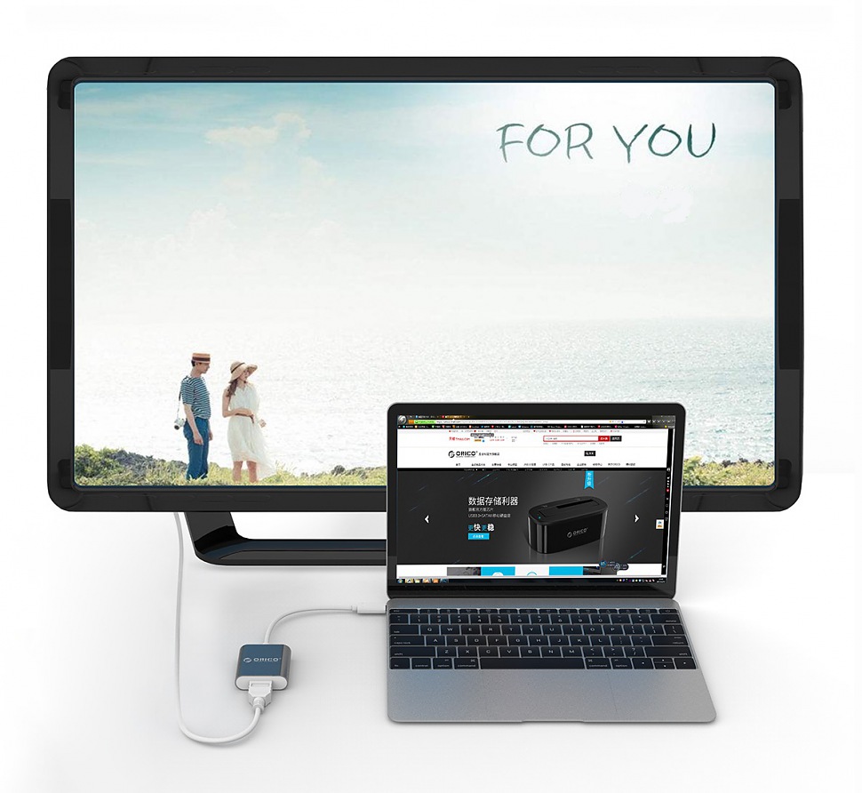 ORICO RCH расширение экрана