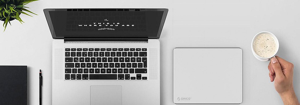 Алюминиевый коврик для мыши ORICO AMP2218 