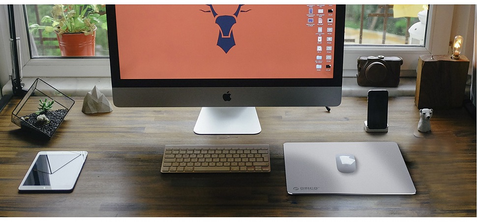 Алюминиевый коврик для мыши ORICO AMP2218