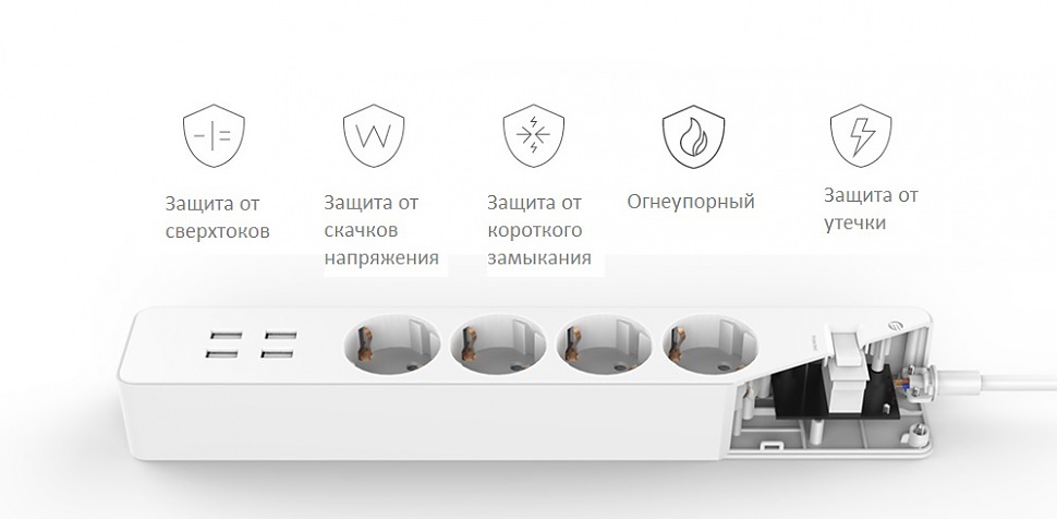 ORICO OSC-4A4U многоуровневая защита