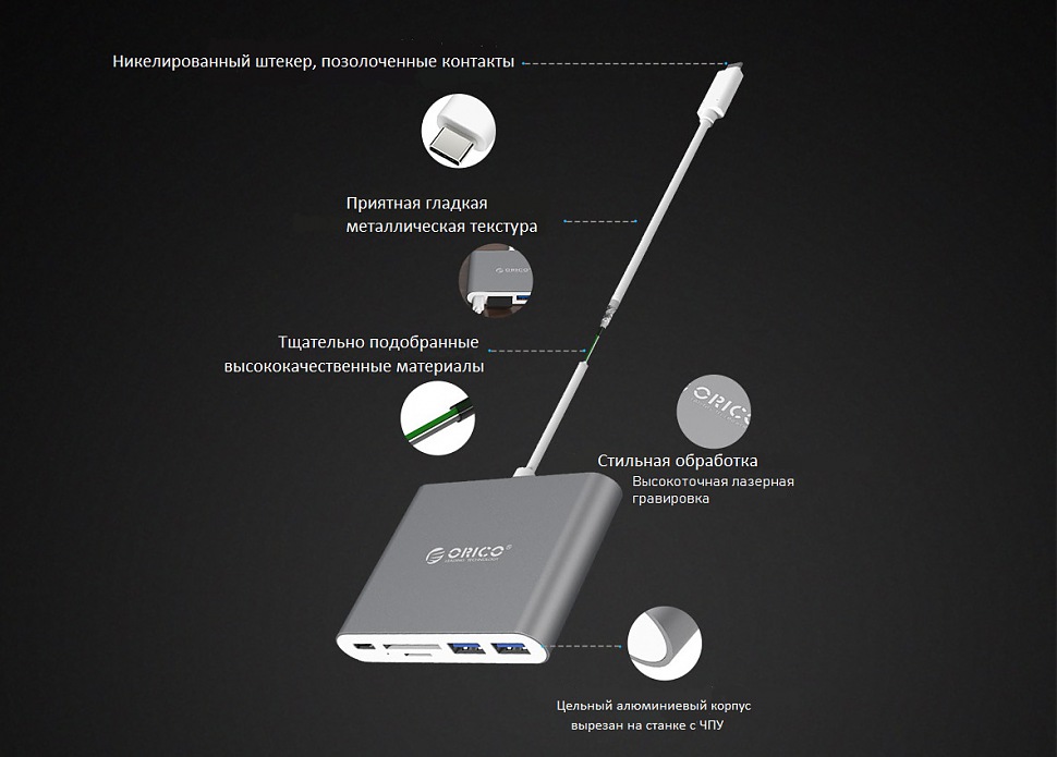 ORICO RCH высококачественное изготовление