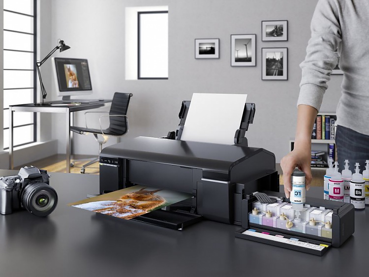 EPSON L805 Фабрика Печати - фотопринтер для дома