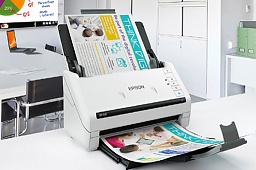 Epson WorkForce DS-410 сканирует конверты