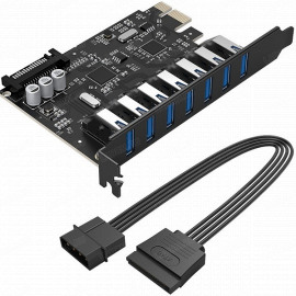 ORICO PVU3-7U Контроллер PCI-E