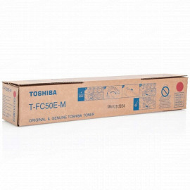 Тонер-картридж TOSHIBA T-FC50EM для e-STUDIO 2555CSE, e-STUDIO 3055CSE, e-STUDIO 3555CSE, e-STUDIO 4555CSE, e-STUDIO 5055CSE (пурпурный, 33 600 стр)