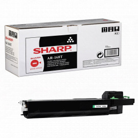 Упаковка тонер-картриджей SHARP AR-168LT, чёрный (AR168T 8K x 10 шт.) для SHARP AR122 / AR150