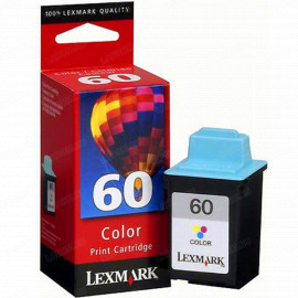 Картридж LEXMARK 60, 17G0060E (цветной, 225 стр.*)
