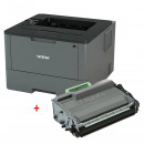 Принтер BROTHER HL-L5100DN комплект: принтер + оригинальный картридж TN-3480