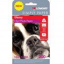 LOMOND 0102167 фотобумага глянцевая А6 (10 х 15 см) 200 г/м2, 50 листов