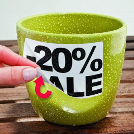 Самоклеящиеся этикетки Avery всепогодные, удаляемые 45,7x21,2 мм, 20 листов