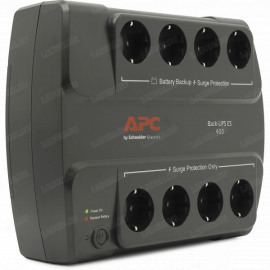 APC Back-UPS ES Russian (BE400-RS) источник бесперебойного питания, 400 Ва, 240 Вт, 8 розеток