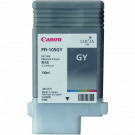 CANON PFI-105GY картридж (серый, 130 мл) для imagePROGRAF iPF6300, iPF6300s, iPF6350