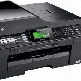 Цветное струйное МФУ Brother MFC-J6510DW, А3, 35 стр./мин. чёрно-белой, 27 стр./мин. цветной печати (6000 x 1200 dpi)