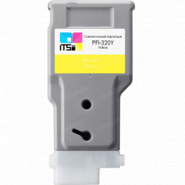 Картридж Canon PFI-320 Y желтый, ITS