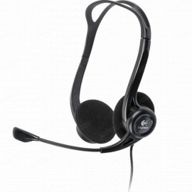 LOGITECH PC 960 (981-000100) наушники с микрофоном, 2.4 м