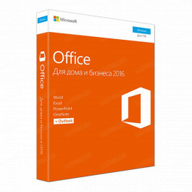 Право на использование ПО Microsoft Office Microsoft Office Home and Business 2016 (поставляется электронно)