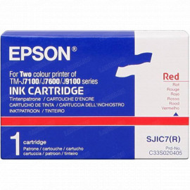 Картридж Epson SJIC7(R), C33S020405 красный (15 млн. знаков)