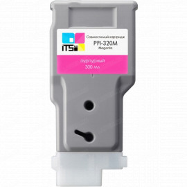 Картридж Canon PFI-320 M пурпурный, ITS