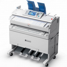RICOH Aficio MP W3601 копир широкоформатный черно-белый А0/А1, 600 dpi, 6,4 стр/мин, 415434