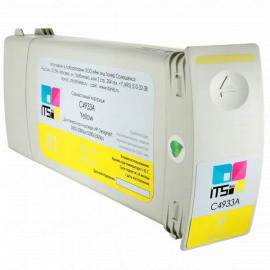 Картридж HP 81, C4933A желтый, ITS