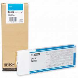 Картридж EPSON T6062, C13T606200 голубой