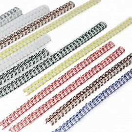 Спринглайн пружины металлические D6.9 мм (1/4) зелёные 100 шт