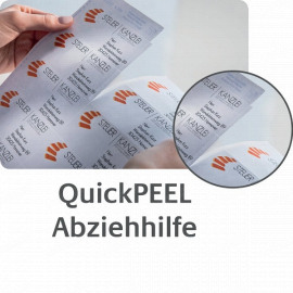 Самоклеящиеся этикетки Avery прозрачные, 38,1x21,2 мм, 25 листов