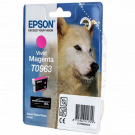 EPSON T0963 картридж пурпурный совместимый