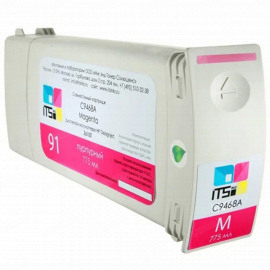 Картридж HP 91, C9468A пурпурный, ITS