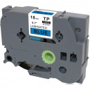 BROTHER TZ-541 картридж с ламинированной лентой шириной 18 мм (чёрный шрифт на голубом фоне)