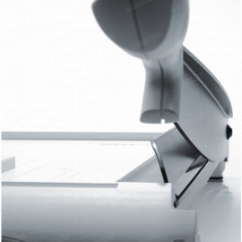 IDEAL ID1142 сабельный резак, ручной прижим, длина реза 430 мм, 15 листов