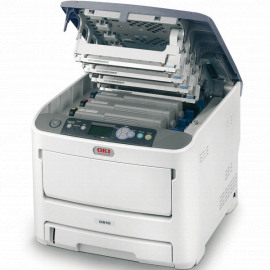 OKI C610dtn принтер цветной светодиодный