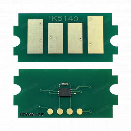 Чип для картриджа KYOCERA TK-5140C голубой, STATIC CONTROL