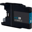 Тонер-картридж для Brother LC1280XL-C голубой, совместимый