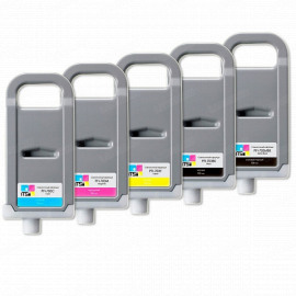 Картридж Canon PFI-703C голубой, ITS