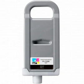 Картридж Canon PFI-702Bk черный, ITS