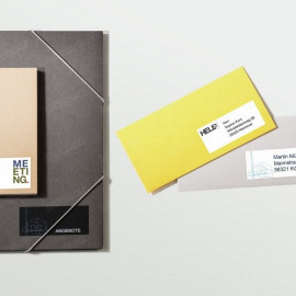 Самоклеящиеся этикетки Avery универсальные, 70x41 мм, 100 листов