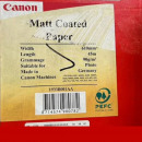 Бумага CANON матовая широкоформатная А1/24” (610 мм) 90 г/м2, 45 метров, 1933B001